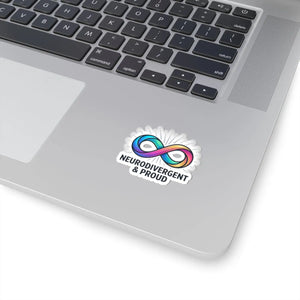 Glossy Neurodivergent Proud Stickers - Eco-friendly Gifts - Dipaliz - Decorative