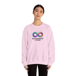 Neurodivergent & Proud Sweatshirt | Autistic Pride Affirming Identity