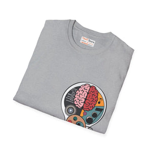 Neurodivergent Thinker Unisex Softstyle Tee - Cotton - Dipaliz - T-shirts