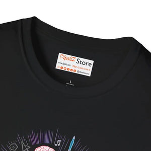 Stylish Neurodivergent Thinker Tee - Unisex Softstyle - Dipaliz - T-shirts