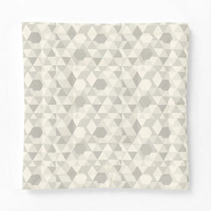 Geometric Cotton Comforter – Neutral Triangle - Dipaliz - Quilts & Comforters