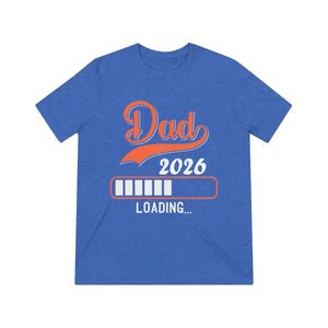 Unisex Triblend Tee - Ultimate Comfort for New Dads - Dipaliz - True Royal Triblend / s - T-shirts