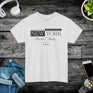 Brooklyn Unisex Heavy Cotton Tee - Classic - Dipaliz - T-shirts