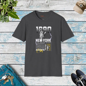 New York City Tee Short Sleeves Women’s Fashion Urban Style Dipaliz - Dark Heather / s - T-shirts