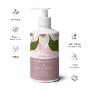 Body Wash Natural Essential Oils Spa Luxury Lather Dipaliz