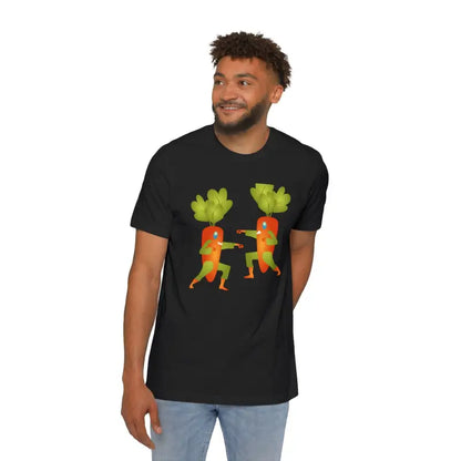 Rock the Ninja Carrot Unisex Deluxe Tee - T-shirt