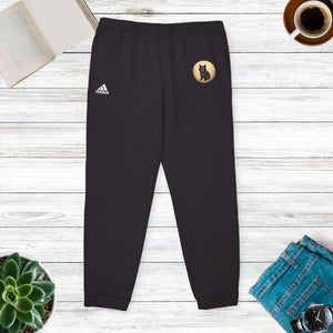 Unisex Fleece Joggers - Ultimate Comfort Ninja Cat Style - Dipaliz - Black / Xs