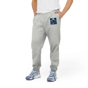 Ninja Cat Adidas Unisex Fleece Joggers Recycled Polyester - Dipaliz - Xs