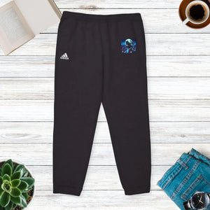 Ninja Cat Adidas Unisex Fleece Joggers Recycled Polyester - Dipaliz - Xs