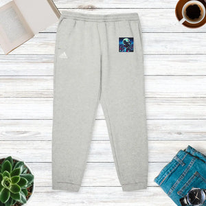 Ninja Cat Adidas Unisex Fleece Joggers Recycled Polyester - Dipaliz - Xs