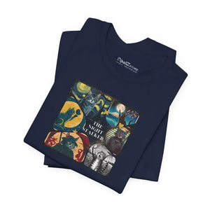 Ninja Cat the Night Stalker Unisex Jersey Short Sleeve Tee - T-shirt