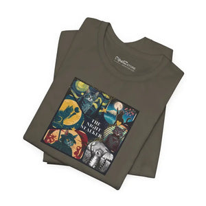 Ninja Cat the Night Stalker Unisex Jersey Short Sleeve Tee - T-shirt