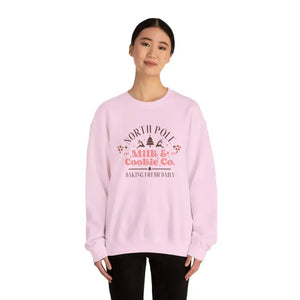 North Pole Vibes Crewneck Sweatshirt Women’s Fashion - Dipaliz - Sweatshirts
