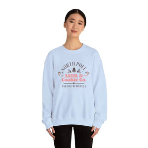 North Pole Vibes Crewneck Sweatshirt Women’s Fashion - Dipaliz - Sweatshirts