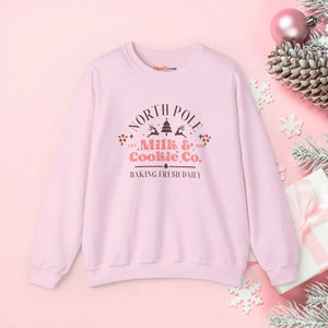 Cozy Crewneck Sweatshirt - North Pole Vibes - Dipaliz - Sweatshirts - s