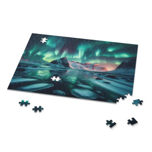 Northern Lights Mountain Puzzle Magic Adventure for Family - Dipaliz - Jigsaw Puzzles