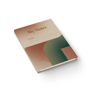 Paper Products - Abstract Earth Notes Journal - Matte Hardcover - Dipaliz