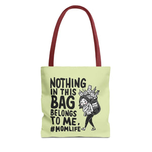 Fierce Mom Life Aop Tote Bag Polyester Fashion - Dipaliz - Bags