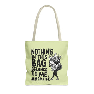 Fierce Mom Life Aop Tote Bag Polyester Fashion - Dipaliz - Bags