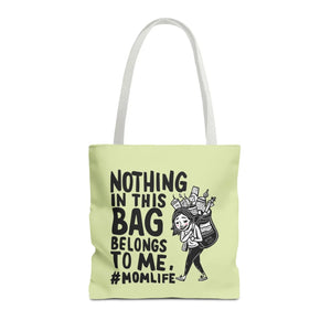 Fierce Mom Life Aop Tote Bag Polyester Fashion - Dipaliz - Bags