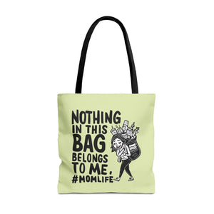 Fierce Mom Life Aop Tote Bag Polyester Fashion - Dipaliz - Bags