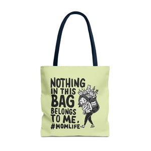 Fierce Mom Life Aop Tote Bag Polyester Fashion - Dipaliz - Bags