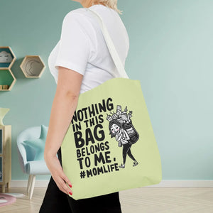 Fierce Mom Life Aop Tote Bag Polyester Fashion - Dipaliz - Bags