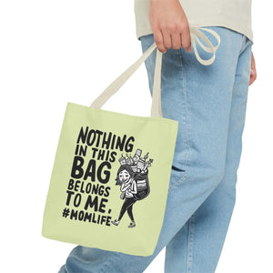Fierce Mom Life Aop Tote Bag Polyester Fashion - Dipaliz - Bags