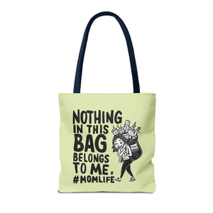 Fierce Mom Life Aop Tote Bag Polyester Fashion - Dipaliz - Bags