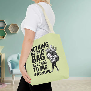 Fierce Mom Life Aop Tote Bag Polyester Fashion - Dipaliz - Bags