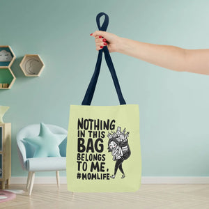 Fierce Mom Life Aop Tote Bag Polyester Fashion - Dipaliz - Bags