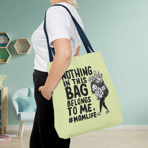 Fierce Mom Life Aop Tote Bag Polyester Fashion - Dipaliz - Bags