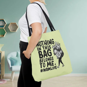Fierce Mom Life Aop Tote Bag Polyester Fashion - Dipaliz - Bags