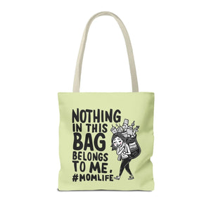 Fierce Mom Life Aop Tote Bag Polyester Fashion - Dipaliz - Bags