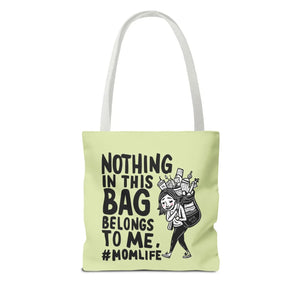 Fierce Mom Life Aop Tote Bag Polyester Fashion - Dipaliz - Bags