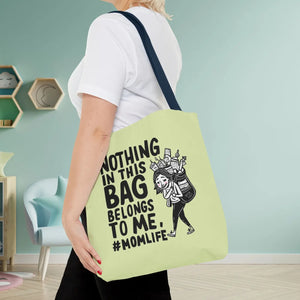 Fierce Mom Life Aop Tote Bag Polyester Fashion - Dipaliz - Bags