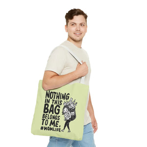 Fierce Mom Life Aop Tote Bag Polyester Fashion - Dipaliz - Bags