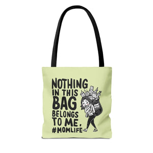 Fierce Mom Life Aop Tote Bag Polyester Fashion - Dipaliz - Bags