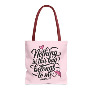 Bold Aop Tote Bag Mom Life Fashion Essential Dipaliz - Bags