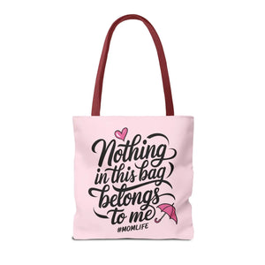 Bold Aop Tote Bag Mom Life Fashion Essential Dipaliz - Bags