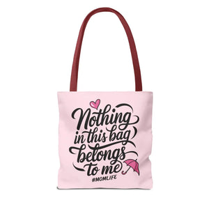 Bold Aop Tote Bag Mom Life Fashion Essential Dipaliz - Bags