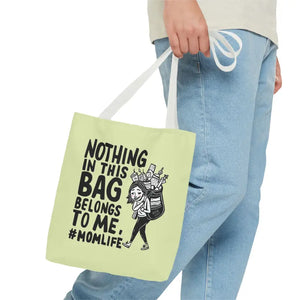 Bags - Aop Tote Bag - Mom Life Fashion Statement - Dipaliz