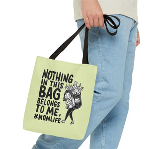Bags - Aop Tote Bag - Mom Life Fashion Statement - Dipaliz