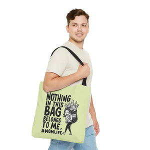 Bags - Aop Tote Bag - Mom Life Fashion Statement - Dipaliz