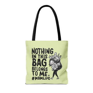 Bags - Aop Tote Bag - Mom Life Fashion Statement - Dipaliz