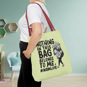 Bags - Aop Tote Bag - Mom Life Fashion Statement - Dipaliz