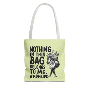 Bags - Aop Tote Bag - Mom Life Fashion Statement - Dipaliz