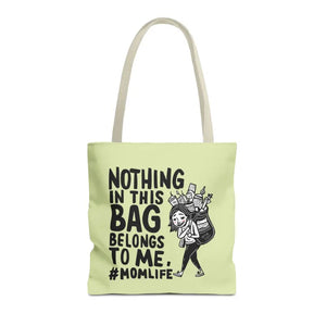Bags - Aop Tote Bag - Mom Life Fashion Statement - Dipaliz 16’’ × / Beige