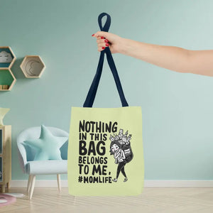 Bags - Aop Tote Bag - Mom Life Fashion Statement - Dipaliz