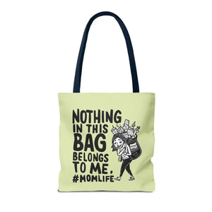 Bags - Aop Tote Bag - Mom Life Fashion Statement - Dipaliz